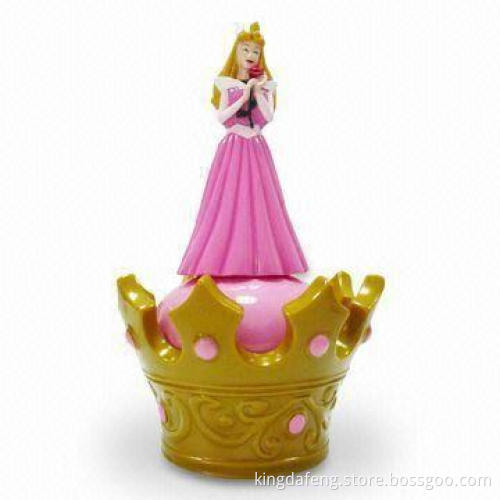 Shampoo Bottle Shaped as Princess Stands On King, Suitable for Children Use, Made of PVC Material